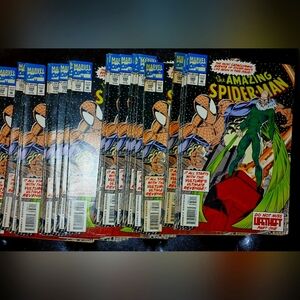 Marvels: The Amazing Spider-Man #386 Feb. 1993 "Lifetheft" Part One/Direct Edit.